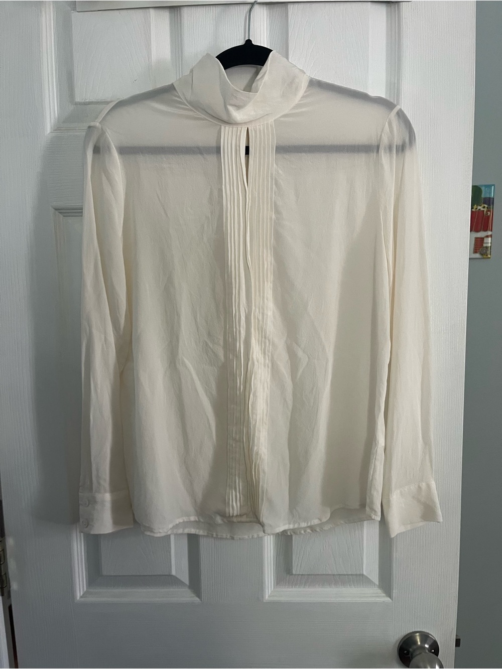 Lily Silk high neck top